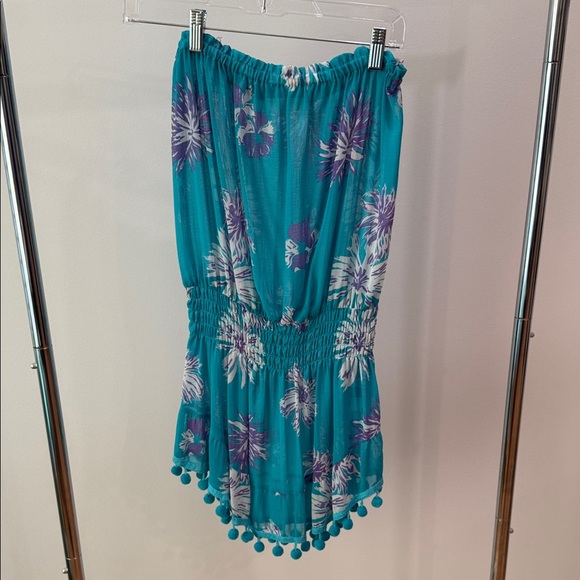 Ramy Brook Other - Ramy Brook Teal and Purple Floral Dress